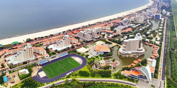 Noord-Korea Resort in Wonsan